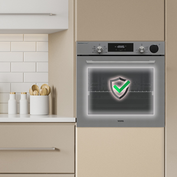 Low-e kaplamalı iç cam Vestel Ankastre Fırın Low-e kaplamalı iç cam
